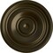 Ekena Millwork Traditional Ceiling Medallion (Fits Canopies up to 8 1/4"), 31 1/2"OD x 2 1/2"P, Green Gold CM31TRGGS - alternate 1